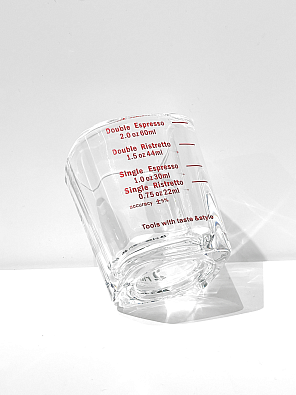 Эспрессо шот куб Rise 60 мл красный